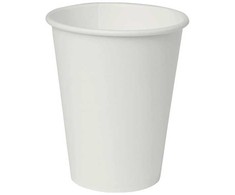 Kartoninis puodelis Duni, baltas, 35 cl, 50 vnt. pakuotėje.