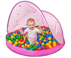 Paradiso Toys Rožinė Legetelt med 50 bolde