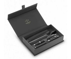 Parker 2214457, Juoda, 2 vnt., Tušinukas + Plunksnakotis