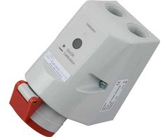 PARLOCK Multi CEE jungtis LV40N 16A automatiniam sklendžių įjungimo/išjungimo valdymui, 2xM25/M25. Veikia vienu metu kaip 24 V nuolatinės srovės ir 230 V kintamosios srovės maitinimo šaltinis.