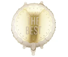 Party Deco PartyDeco Balon fol.pastyl.YouAreTheBest 35x35 mix 29774