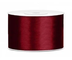 Party Deco Juostelė satino 38mm/25m tamsiai bordo