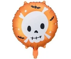 Party Deco Folinis balionas "Kaukuolė" 45cm helovino šventei