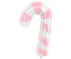 Party Deco Folinis balionas "Saldainis-lazda" rožinis 50&amp;82cm