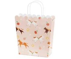PartyDeco Torebka na prezenty Konie 23x22x8,5mix TNP33 35638