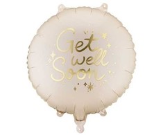 Party Deco Folijinis balionas „Get Well Soon“