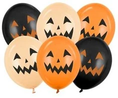 Party Deco Moliūgų balionai 30cm 6 vnt EDUKAMP
