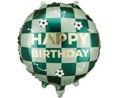 PartyDeco Balon fol.Happy Birthday piłki 35x35 FB296 91528