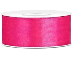Party Deco Juostelė satino 25mm/25m šviesiai bordo