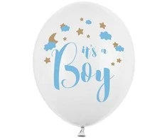Party Deco Balionai Its a boy" 30cm 6 vnt