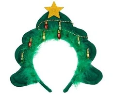 Party Deco PartyDeco Opaska Choinka, 18,5x24cm mix 92020