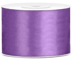 Party Deco Juostelė satino 50mm/25m violetinė