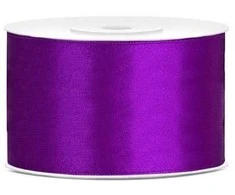 Party Deco Juostelė satino 38mm/25m tamsiai violetinė