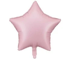 PartyDeco Balon fol.Gwiazdka 48cm rožinė FB3T-081 75917