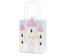 PartyDeco Torebka na prezenty Zamek 14x8x20 mix TNP37 60968