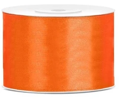 Party Deco Juostelė satino 50mm/25m oranžine