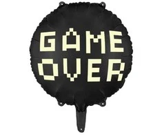 Party Deco Folinis balionas "Game over" 45cm