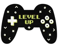 Party Deco PartyDeco Serwetki Gamepad 11,5x16cm mix A12 28807