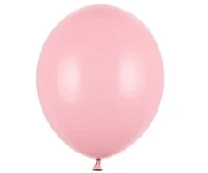 Party Deco Pasteliniai kūdikio rožiniai balionai 100 vnt. 5"