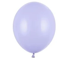 Party Deco Pasteliniai šviesiai violetiniai balionai 100 vnt. 5"