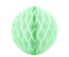 Party Deco Pistacie papirvæv kugle, 10 cm