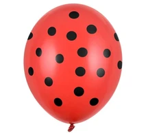 Party Deco Balionai stiprūs 30cm 6 vnt margi rausvi