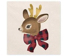 Party Deco PartyDeco Serwetki Jelonek 33x33cm mix A12 93768