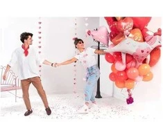 Girlianda Hearts Party Deko 3.5m