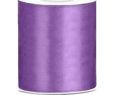 Party Deco Juostelė satino 100mm/25m violetinė