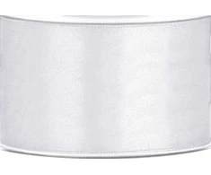 Party Deco Juostelė satino 38mm/25m balta