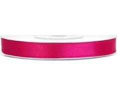 Party Deco Juostelė satino 6mm/25m šviesiai bordo