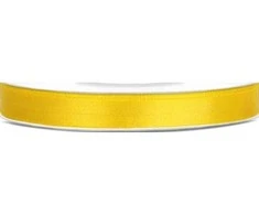 Party Deco Juostelė satino 6mm/25m geltona
