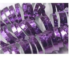 Party Deco Holografinė juostelė rožinė 3.8m/18vnt