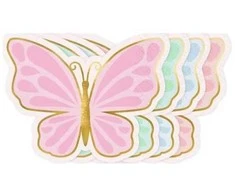 PartyDeco Serwetki Motyl mix 16x12 A12 SPK39 52000