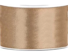 Party Deco Juostelė satino 38mm/25m auksinė