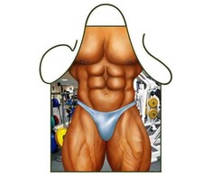 Partychimp Bodybuilder prijuostė