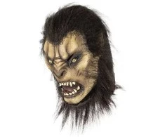 Partychimp Rudojo Vilko žmogaus kaukės