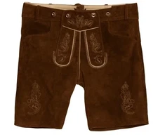 Partychimp Brune lederhosen Flachau, kort