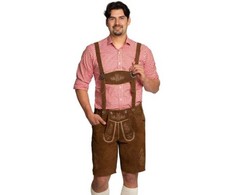 Partychimp Brune lederhosen Flachau, kort