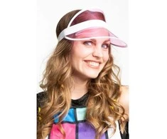 Partychimp Rožinė sun visor