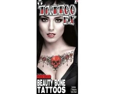 Partychimp Rubino kaukolės tatuiruotė