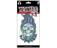Partychimp Akmens iki kaulo tatuiruotė