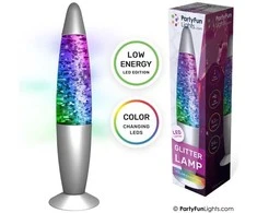 Nielsen_Light Party Fun Lights Vakarėlio linksmybės šviestuvai – Blizganti lempa – įvairiaspalvė – 34 cm (605401)
