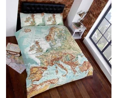 MCU Europos žemėlapio patalynės komplektas (135 × 200 cm + 50 × 75 cm)