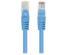PATCHCORD KAT.5E UTP 3M Mėlynas FLUKE PASSED LANBERG 10-PACK