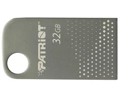Patriot FLASHDRIVE Tab300 32GB USB 3.2 120MB/s, mini, aliuminio, sidabrinis
