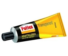 Pattex Klej mocny Transparent, Klej kontaktowy, Tube 50g