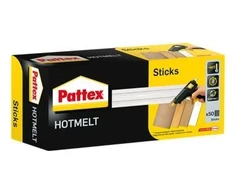 Pattex Karšti klijų lazdelės, skaidrios, ° 11 mm, 50 lazdelių, 1kg
