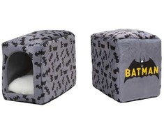 Paw Love - Batman Batcave Domek šuniui (50x36x46cm) - Pilka/juoda