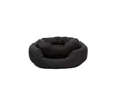 Dexas Paw Love - Dog bed - Oval (Medium 85x70cm) - Juodas